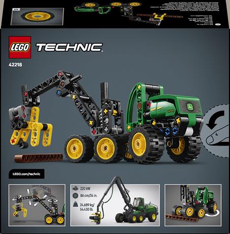 Конструктор LEGO Technic Колесный комбайн John Deere 1470H 117 Деталей (42218) - фото 8