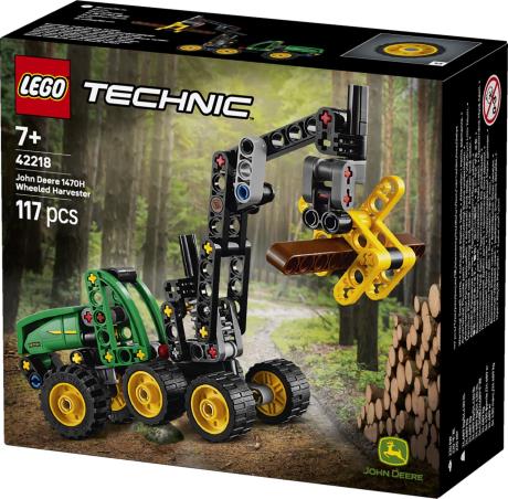 Конструктор LEGO Technic Колісний комбайн John Deere 1470H 117 Деталей (42218) - фото 8