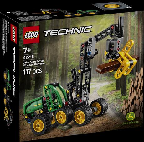 Конструктор LEGO Technic Колесный комбайн John Deere 1470H 117 Деталей (42218) - фото 9