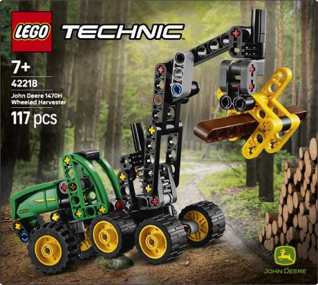 Конструктор LEGO Technic Колісний комбайн John Deere 1470H 117 Деталей (42218) - фото 9