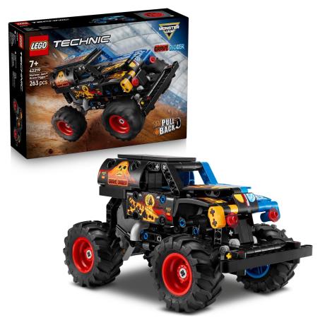 Конструктор LEGO Technic Monster Jam Grave Digger Огонь и лед 263 Детали (42219) - фото 4