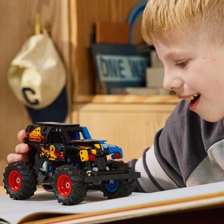 Конструктор LEGO Technic Monster Jam Grave Digger Огонь и лед 263 Детали (42219) - фото 4