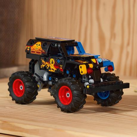 Конструктор LEGO Technic Monster Jam Grave Digger Огонь и лед 263 Детали (42219) - фото 4