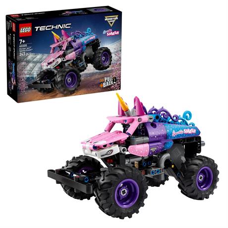 Конструктор LEGO Technic Monster Jam™ Sparkle Smash™ с функцией «Pull-Back» 243 Детали(42220) - фото 2