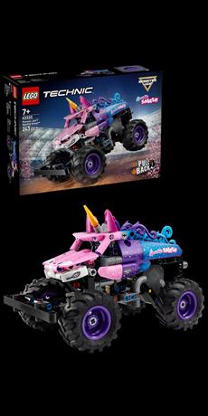 Конструктор LEGO Technic Monster Jam™ Sparkle Smash™ с функцией «Pull-Back» 243 Детали(42220) - фото 5