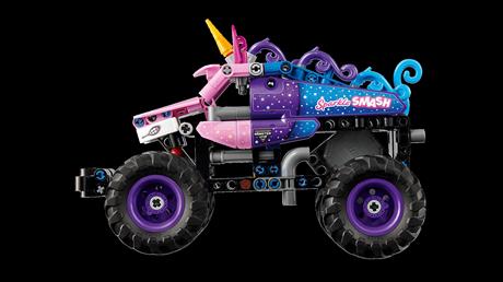 Конструктор LEGO Technic Monster Jam™ Sparkle Smash™ с функцией «Pull-Back» 243 Детали(42220) - фото 7