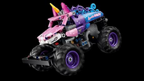 Конструктор LEGO Technic Monster Jam™ Sparkle Smash™ с функцией «Pull-Back» 243 Детали(42220) - фото 9