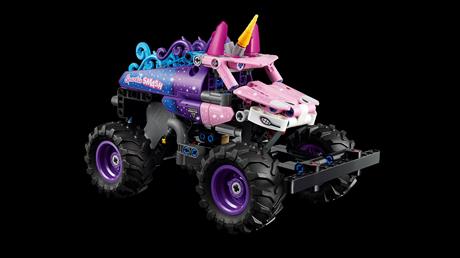 Конструктор LEGO Technic Monster Jam™ Sparkle Smash™ с функцией «Pull-Back» 243 Детали(42220) - фото 10