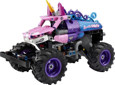Конструктор LEGO Technic Monster Jam™ Sparkle Smash™ с функцией «Pull-Back» 243 Детали(42220) - фото 13