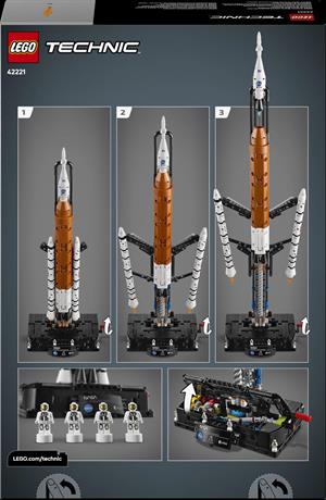 Конструктор LEGO Technic Ракета с системой космического запуска NASA Artemis 632 Детали (42221) - фото 3