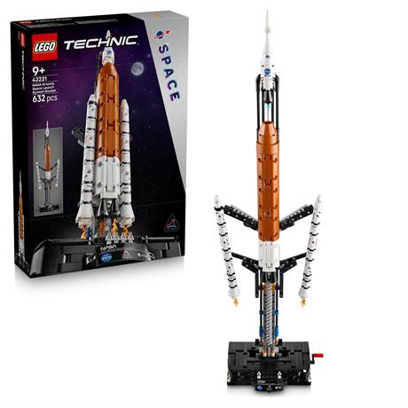 Конструктор LEGO Technic Ракета с системой космического запуска NASA Artemis 632 Детали (42221) - фото 0
