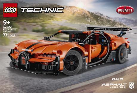 Конструктор LEGO Technic Гіперкар Bugatti Chiron Pur Sport 771 Деталь (42222) - фото 6