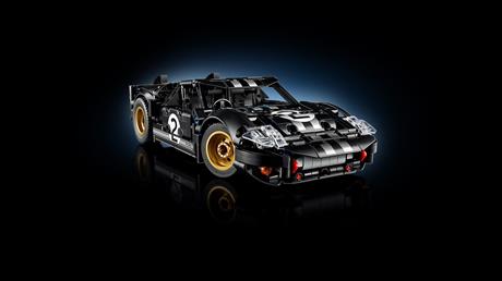 Конструктор LEGO Technic Автомобіль для перегонів Ford GT40 MKII 1966 року 793 Деталі (42223) - фото 4