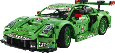 Конструктор LEGO Technic Автомобіль Porsche 911 GT3 R REXY AO Racing 1313 Деталей (42224) - фото 5