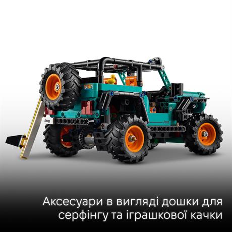Конструктор LEGO® Technic Внедорожник Jeep® Wrangler Rubicon 723 детали  (42227) - фото 6