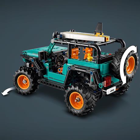 Конструктор LEGO® Technic Внедорожник Jeep® Wrangler Rubicon 723 детали  (42227) - фото 7