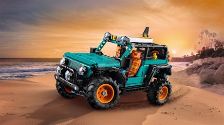 Конструктор LEGO® Technic Внедорожник Jeep® Wrangler Rubicon 723 детали  (42227) - фото 19