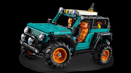 Конструктор LEGO® Technic Внедорожник Jeep® Wrangler Rubicon 723 детали  (42227) - фото 20