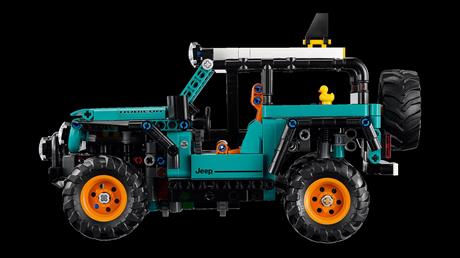 Конструктор LEGO® Technic Внедорожник Jeep® Wrangler Rubicon 723 детали  (42227) - фото 21