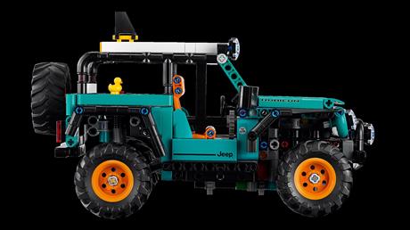 Конструктор LEGO® Technic Внедорожник Jeep® Wrangler Rubicon 723 детали  (42227) - фото 22