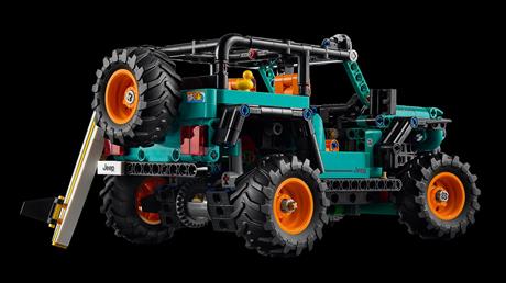 Конструктор LEGO® Technic Внедорожник Jeep® Wrangler Rubicon 723 детали  (42227) - фото 23