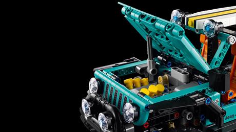 Конструктор LEGO® Technic Внедорожник Jeep® Wrangler Rubicon 723 детали  (42227) - фото 25