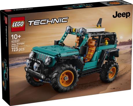 Конструктор LEGO® Technic Внедорожник Jeep® Wrangler Rubicon 723 детали  (42227) - фото 25