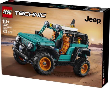Конструктор LEGO® Technic Внедорожник Jeep® Wrangler Rubicon 723 детали  (42227) - фото 25