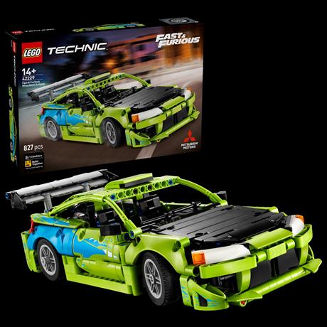 Конструктор LEGO® Technic Форсаж Автомобіль Mitsubishi Eclipse, 827 деталі (42229) - фото 4