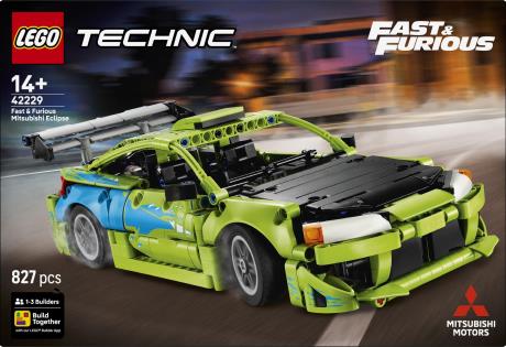 Конструктор LEGO® Technic Форсаж Автомобіль Mitsubishi Eclipse, 827 деталі (42229) - фото 11