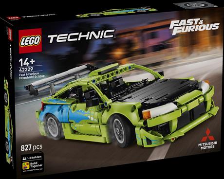Конструктор LEGO® Technic Форсаж Автомобіль Mitsubishi Eclipse, 827 деталі (42229) - фото 0