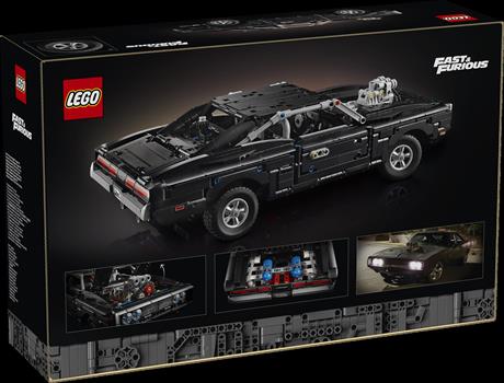 Конструктор LEGO® Technic Форсаж Автомобіль Dodge Charger R/T, 1516 деталей (42231) - фото 4