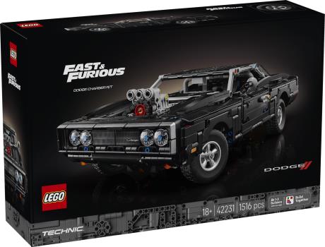 Конструктор LEGO® Technic Форсаж Автомобіль Dodge Charger R/T, 1516 деталей (42231) - фото 15