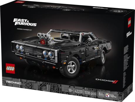 Конструктор LEGO® Technic Форсаж Автомобіль Dodge Charger R/T, 1516 деталей (42231) - фото 16