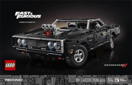 Конструктор LEGO® Technic Форсаж Автомобіль Dodge Charger R/T, 1516 деталей (42231) - фото 17