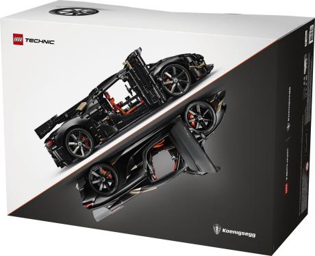 Конструктор LEGO® Technic Мегакар Koenigsegg Sadair's Spear Набір (42232) - фото 0