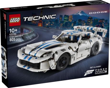 Конструктор Спорткар Dodge Viper GTS-R LEGO® Technic  (42234) - фото 14