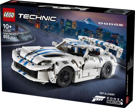 Конструктор Спорткар Dodge Viper GTS-R LEGO® Technic  (42234) - фото 15