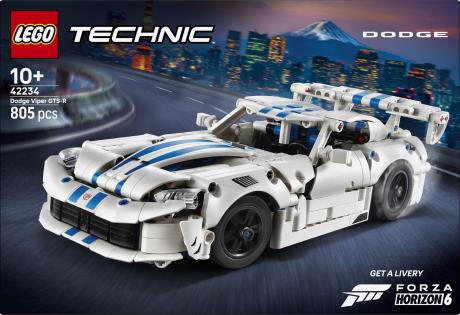 Конструктор Спорткар Dodge Viper GTS-R LEGO® Technic  (42234) - фото 16