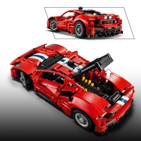 Конструктор LEGO® Technic Автомобіль Ferrari 488 PISTA (42235) - фото 10