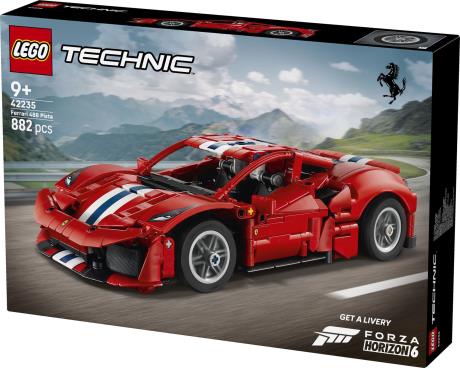 Конструктор LEGO® Technic Автомобіль Ferrari 488 PISTA (42235) - фото 12