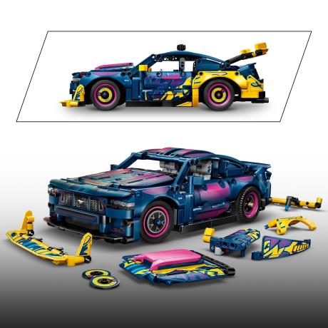 Конструктор LEGO® Technic Тюнінг-гараж з автомобілем Ford Mustang GT  Іграшка (42236) - фото 9