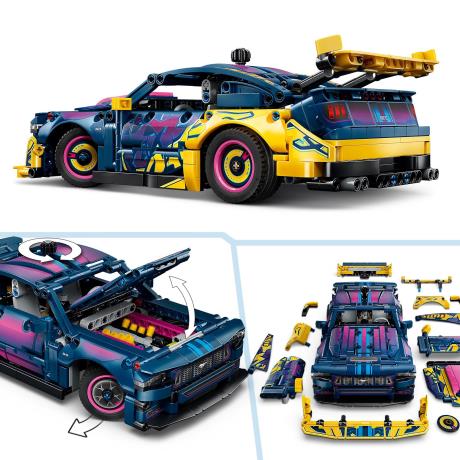 Конструктор LEGO® Technic Тюнінг-гараж з автомобілем Ford Mustang GT  Іграшка (42236) - фото 11