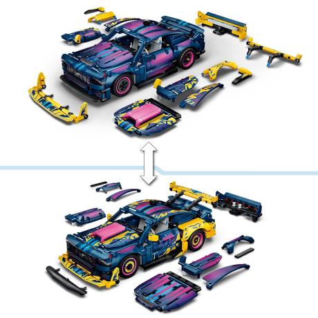 Конструктор LEGO® Technic Тюнінг-гараж з автомобілем Ford Mustang GT  Іграшка (42236) - фото 12