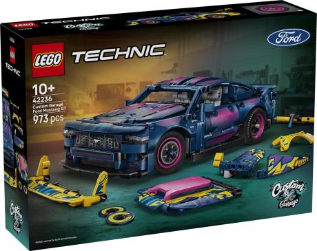 Конструктор LEGO® Technic Тюнінг-гараж з автомобілем Ford Mustang GT  Іграшка (42236) - фото 17