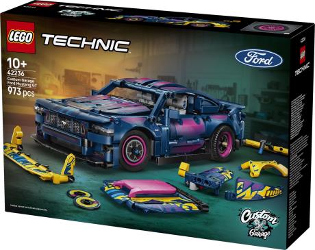 Конструктор LEGO® Technic Тюнінг-гараж з автомобілем Ford Mustang GT  Іграшка (42236) - фото 18