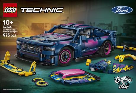 Конструктор LEGO® Technic Тюнінг-гараж з автомобілем Ford Mustang GT  Іграшка (42236) - фото 19