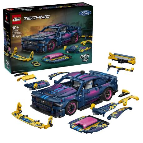Конструктор LEGO® Technic Тюнінг-гараж з автомобілем Ford Mustang GT  Іграшка (42236) - фото 0