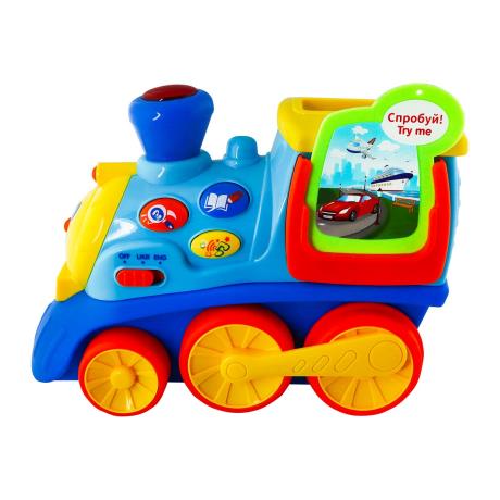 Интерактивная игрушка Kiddi Smart Поезд Смарти украинский и английский (4231T-KS) - фото 4