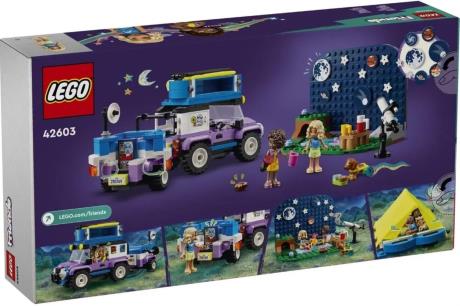 Конструктор LEGO Friends Кемпінговий автомобіль для спостереження за зірками (42603) - фото 0